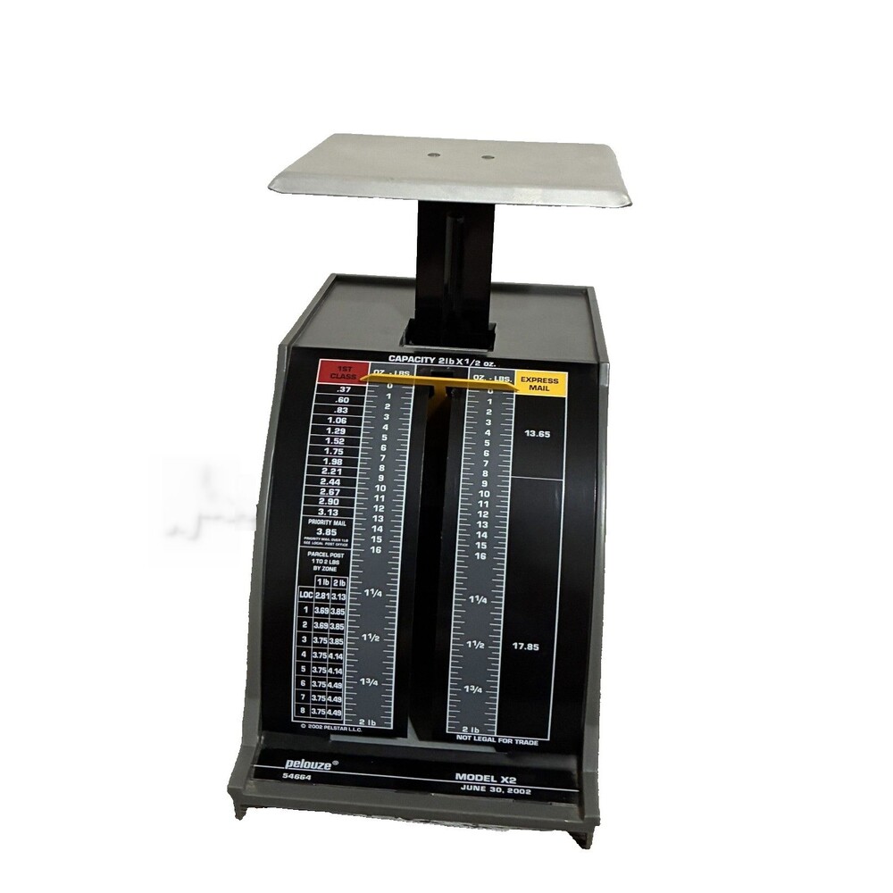 2002 US postage scale Pelouze Scale Co. Model X2